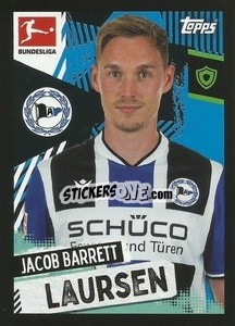 Sticker Jacob Barrett Laursen - German Football Bundesliga 2021-2022
 - Topps