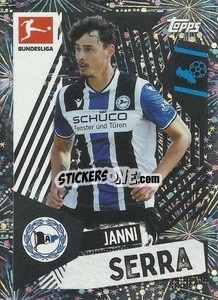 Sticker Janni Serra - German Football Bundesliga 2021-2022
 - Topps