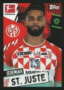 Cromo Jeremiah St. Juste - German Football Bundesliga 2021-2022
 - Topps