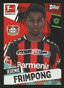 Sticker Jeremie Frimpong - German Football Bundesliga 2021-2022
 - Topps
