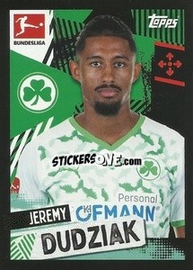 Figurina Jeremy Dudziak - German Football Bundesliga 2021-2022
 - Topps