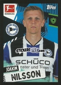 Sticker Joakim Nilsson - German Football Bundesliga 2021-2022
 - Topps