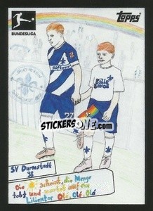 Sticker Jonathan – Einmal Einlaufkind mit den SV Darmstadt 98-Spielern