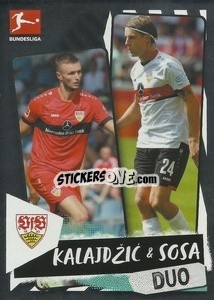 Sticker Kalajdzic / Sosa - German Football Bundesliga 2021-2022
 - Topps