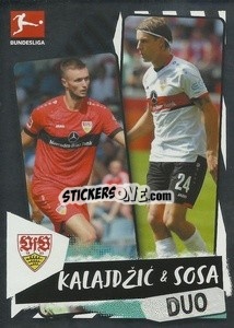 Figurina Kalajdzic / Sosa - German Football Bundesliga 2021-2022
 - Topps