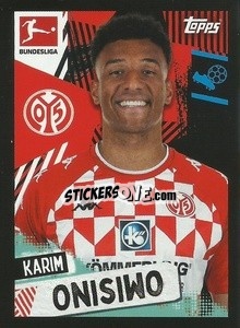 Figurina Karim Onisiwo - German Football Bundesliga 2021-2022
 - Topps