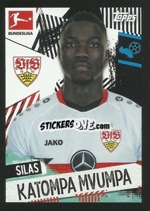 Sticker Katompa Mvumpa - German Football Bundesliga 2021-2022
 - Topps