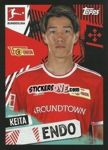 Sticker Keita Endo - German Football Bundesliga 2021-2022
 - Topps