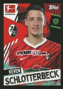 Sticker Keven Schlotterbeck - German Football Bundesliga 2021-2022
 - Topps