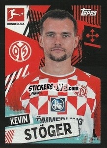 Sticker Kevin Stöger - German Football Bundesliga 2021-2022
 - Topps