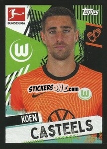 Sticker Koen Casteels - German Football Bundesliga 2021-2022
 - Topps