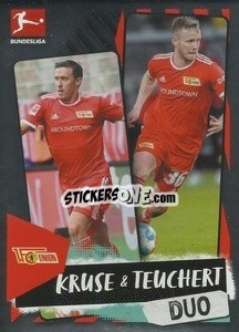 Figurina Kruse / Teuchert - German Football Bundesliga 2021-2022
 - Topps