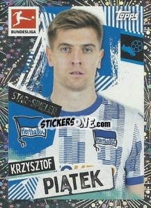 Sticker Krzysztof Piatek - German Football Bundesliga 2021-2022
 - Topps