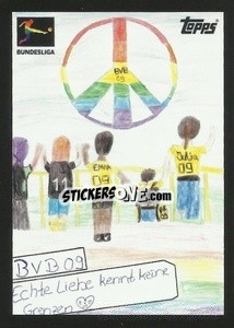 Sticker Lilou – Kein Rassismus! Frieden für die Welt