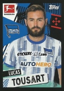 Sticker Lucas Tousart - German Football Bundesliga 2021-2022
 - Topps