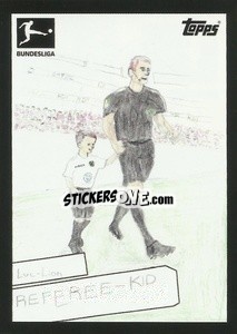 Sticker Luc-Lion – Einlaufen mit dem Schiedsrichter - German Football Bundesliga 2021-2022
 - Topps