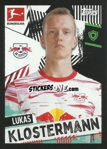 Sticker Lukas Klostermann - German Football Bundesliga 2021-2022
 - Topps