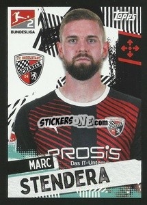 Sticker Marc Stendera (FC Ingolstadt) - German Football Bundesliga 2021-2022
 - Topps