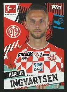 Sticker Marcus Ingvartsen - German Football Bundesliga 2021-2022
 - Topps