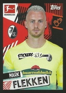 Sticker Mark Flekken - German Football Bundesliga 2021-2022
 - Topps