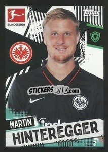 Cromo Martin Hinteregger - German Football Bundesliga 2021-2022
 - Topps