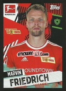 Sticker Marvin Friedrich - German Football Bundesliga 2021-2022
 - Topps