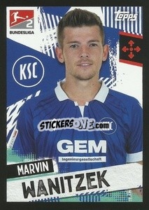 Sticker Marvin Wanitzek (Karlsruher SC) - German Football Bundesliga 2021-2022
 - Topps