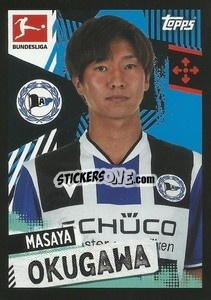 Sticker Masaya Okugawa - German Football Bundesliga 2021-2022
 - Topps
