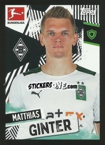 Sticker Matthias Ginter - German Football Bundesliga 2021-2022
 - Topps