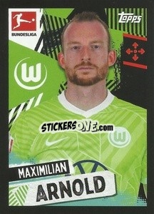Sticker Maximilian Arnold - German Football Bundesliga 2021-2022
 - Topps