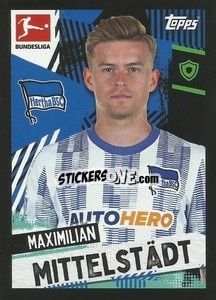Sticker Maximilian Mittelstädt - German Football Bundesliga 2021-2022
 - Topps