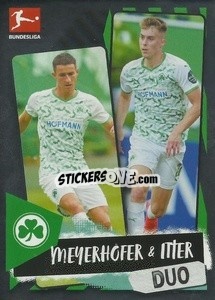 Sticker Meyerhoffer & Itter - German Football Bundesliga 2021-2022
 - Topps