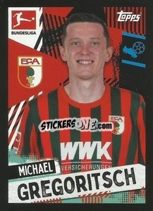 Figurina Michael Gregoritsch - German Football Bundesliga 2021-2022
 - Topps