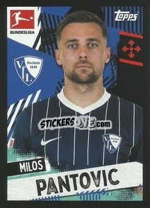 Figurina Milos Pantovic - German Football Bundesliga 2021-2022
 - Topps