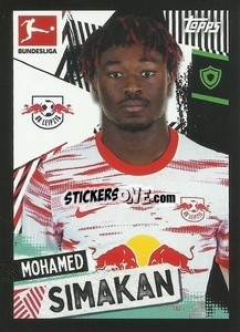 Sticker Mohamed Simakan - German Football Bundesliga 2021-2022
 - Topps