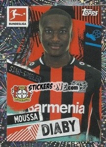 Sticker Moussa Diaby - German Football Bundesliga 2021-2022
 - Topps