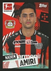 Sticker Nadiem Amiri - German Football Bundesliga 2021-2022
 - Topps