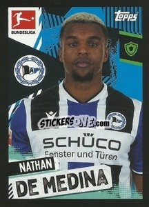 Sticker Nathan de Medina - German Football Bundesliga 2021-2022
 - Topps