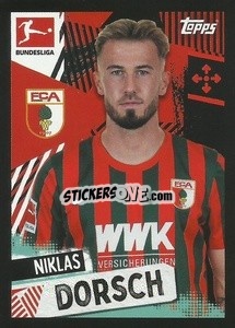 Sticker Niklas Dorsch - German Football Bundesliga 2021-2022
 - Topps