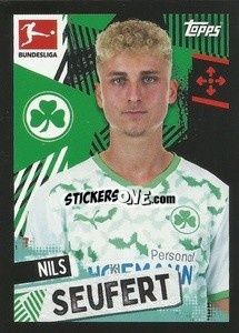Sticker Nils Seufert - German Football Bundesliga 2021-2022
 - Topps