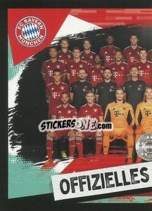 Sticker Offizielles Teamfoto - German Football Bundesliga 2021-2022
 - Topps