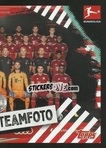 Sticker Offizielles Teamfoto - German Football Bundesliga 2021-2022
 - Topps