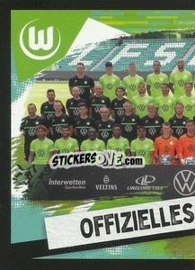 Sticker Offizielles Teamfoto - German Football Bundesliga 2021-2022
 - Topps