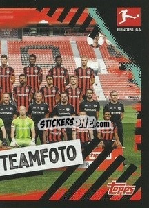 Sticker Offizielles Teamfoto - German Football Bundesliga 2021-2022
 - Topps