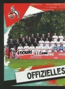 Cromo Offizielles Teamfoto - German Football Bundesliga 2021-2022
 - Topps