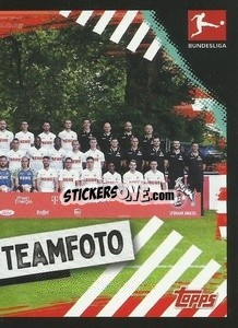 Sticker Offizielles Teamfoto - German Football Bundesliga 2021-2022
 - Topps