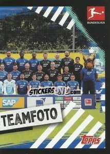 Cromo Offizielles Teamfoto - German Football Bundesliga 2021-2022
 - Topps