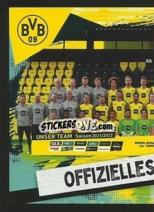 Figurina Offizielles Teamfoto - German Football Bundesliga 2021-2022
 - Topps