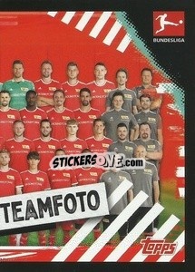 Sticker Offizielles Teamfoto - German Football Bundesliga 2021-2022
 - Topps