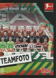 Sticker Offizielles Teamfoto - German Football Bundesliga 2021-2022
 - Topps